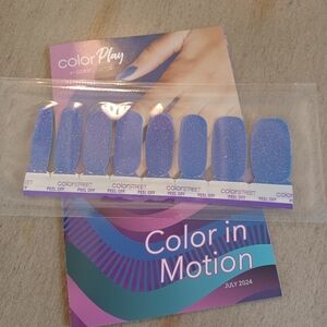 Color Street Nail Polish Strips - Cobalt Cascade